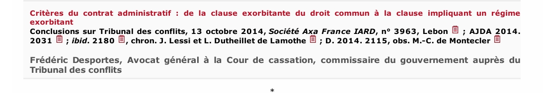 Critères du contrat administratif : de la clause exorbitante du droit commun à la clause impliquant un régime exorbitant