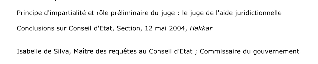Principe d'impartialité et rôle préliminaire du juge : le juge de l'aide juridictionnelle