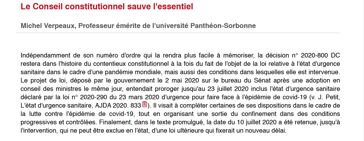 Le Conseil constitutionnel sauve l'essentiel