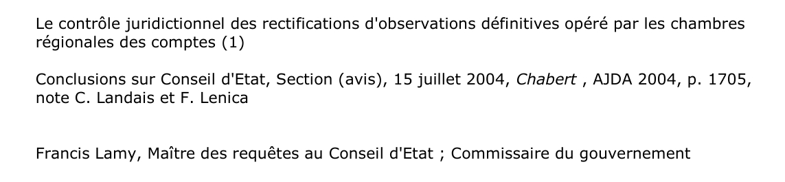 Le contrôle juridictionnel des rectifications d'observations définitives opéré par les chambres  régionales des comptes