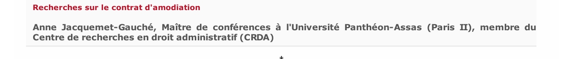 Recherches sur le contrat d'amodiation