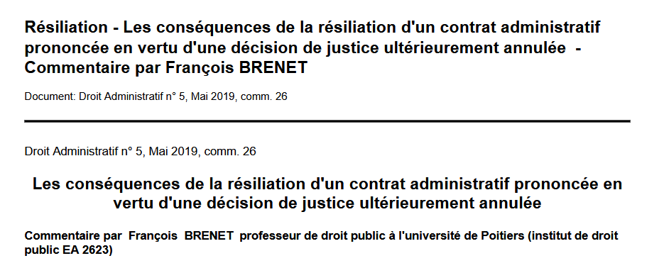 Les contrats de DSP et la problématique des provisions pour renouvellement